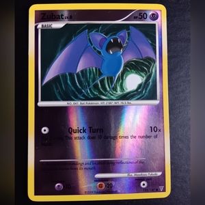 Zubat Pokemon Card - Supreme Victors - 133/147 Common Reverse Holo